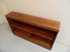 Oak open bookcase