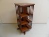 oak revolving bookcase