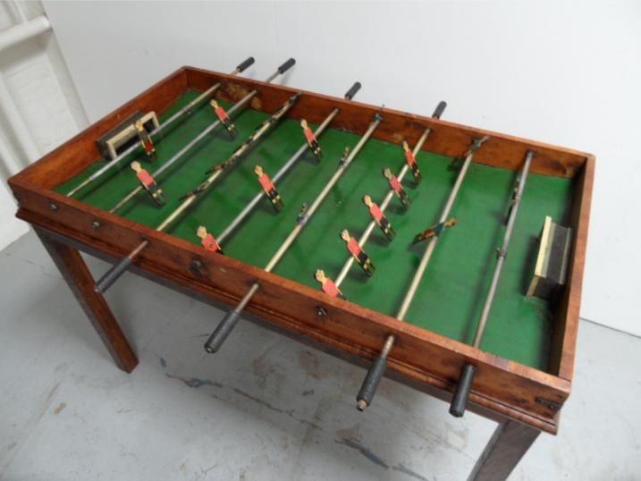 Vintage table football game