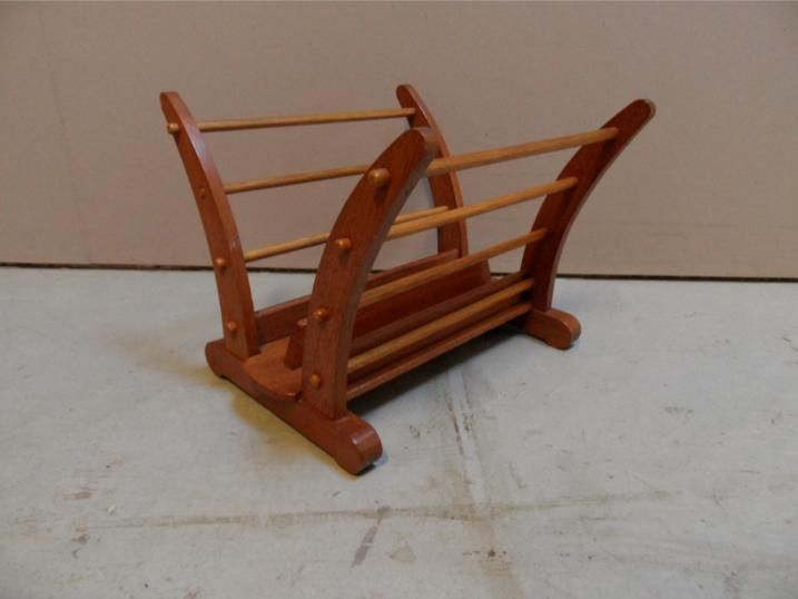 Vintage magazine holder 1960s