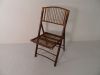 Bamboo folding chair