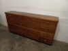 Vintage oak filing cabinet