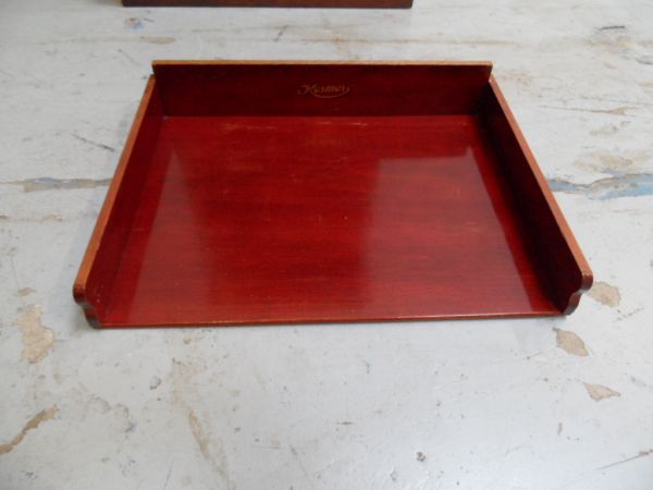 Mahogany filing cabinet