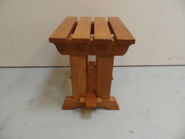 Brutalist sidetable