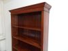Open boekenkast notenhout