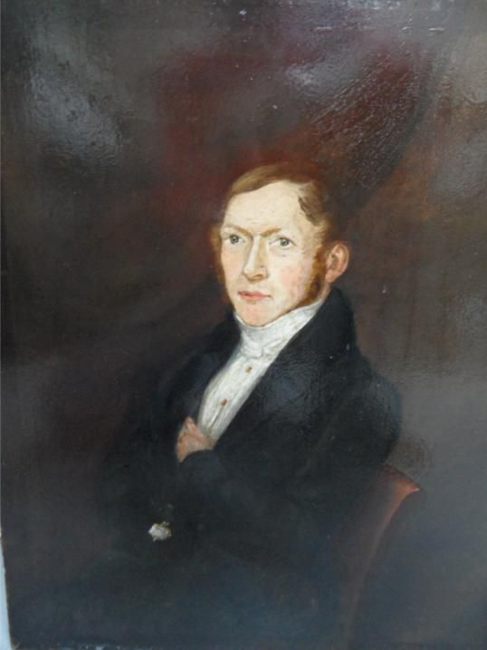 oil painting on panel