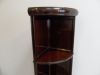 Mahogany corner cabinet