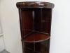 Mahogany corner cabinet