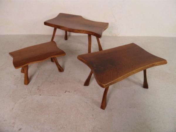 Brutalist  mimi set of tables
