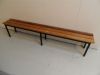Vintage school bench