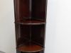 Mahogany corner cabinet