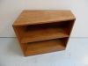 Oak open bookcase