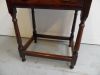 oak sidetable