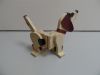 Vintage wooden dogs