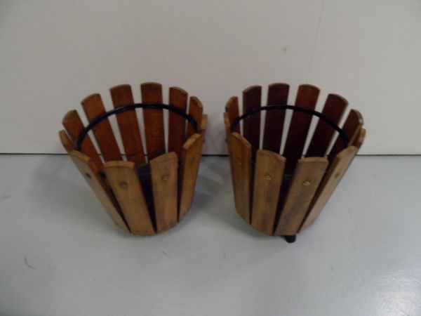 Set of 2 1950's flower box