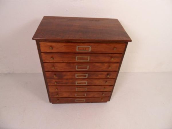 Vintage watchmakers cabinet