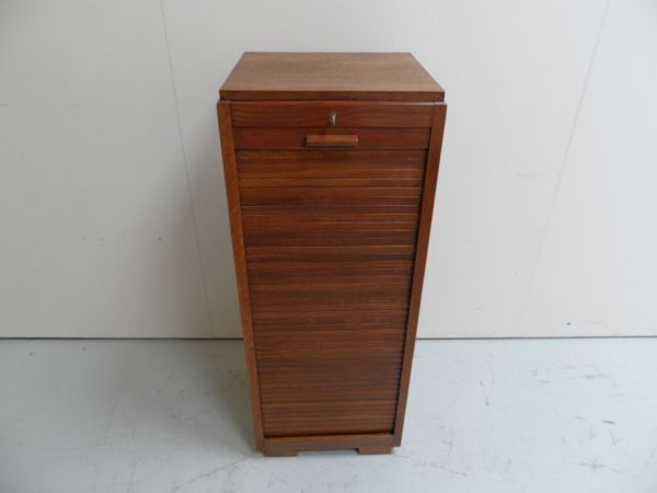 filing cabinet with roller shutter
