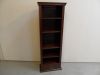 oak  open bookcase