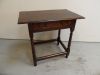 oak sidetable