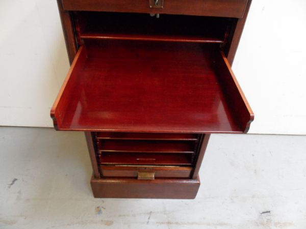 Mahogany filing cabinet