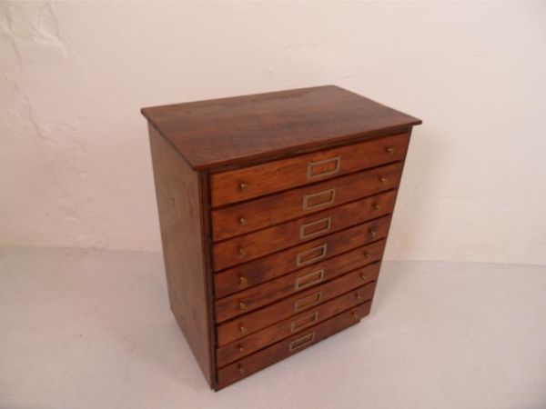 Vintage watchmakers cabinet