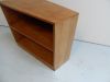 Oak open bookcase