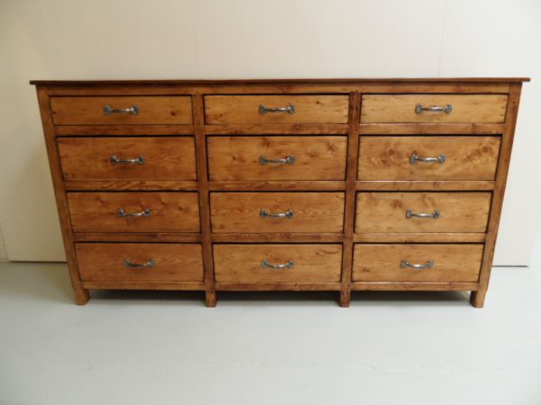 Vintage shop display cabinet