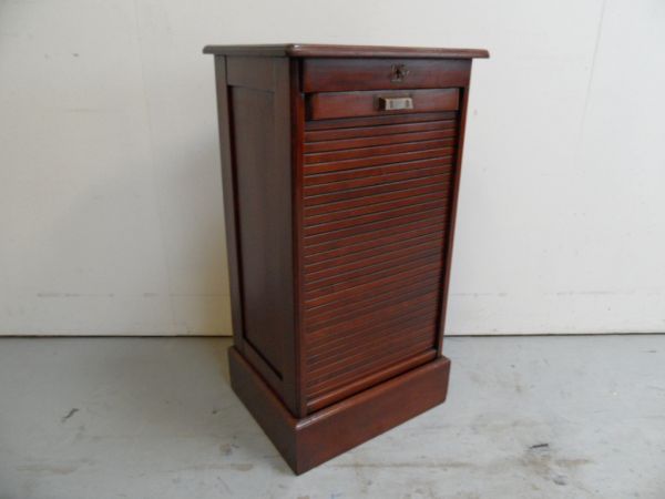 Mahogany filing cabinet