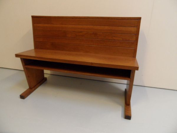 oak bench
